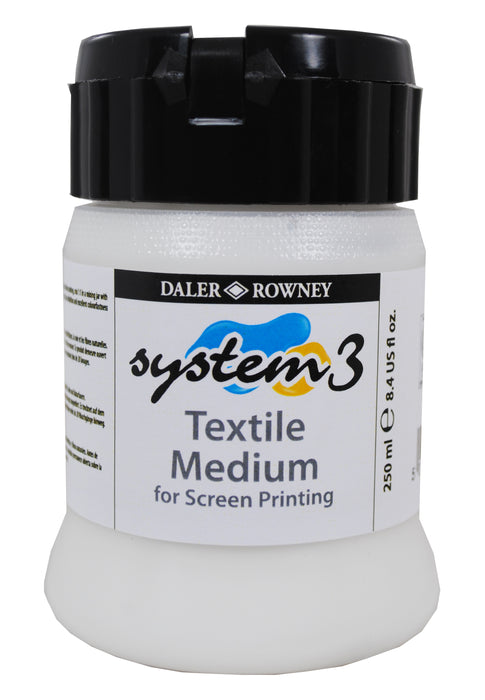 250ml System3 Textile Printing Medium