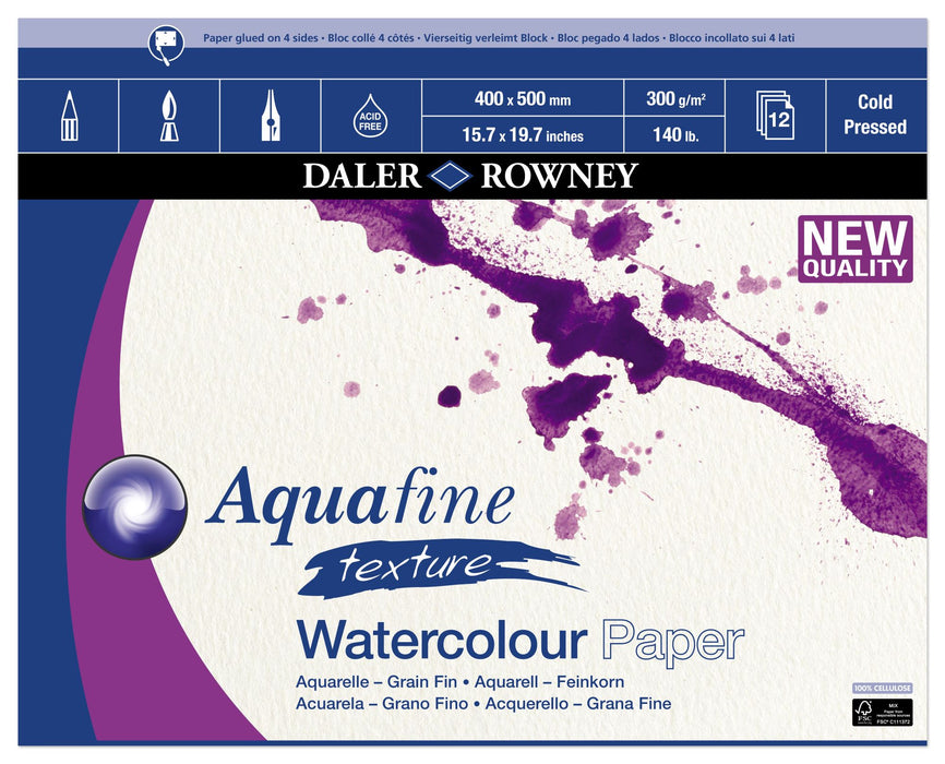 Daler Rowney Aquafine Watercolour Block