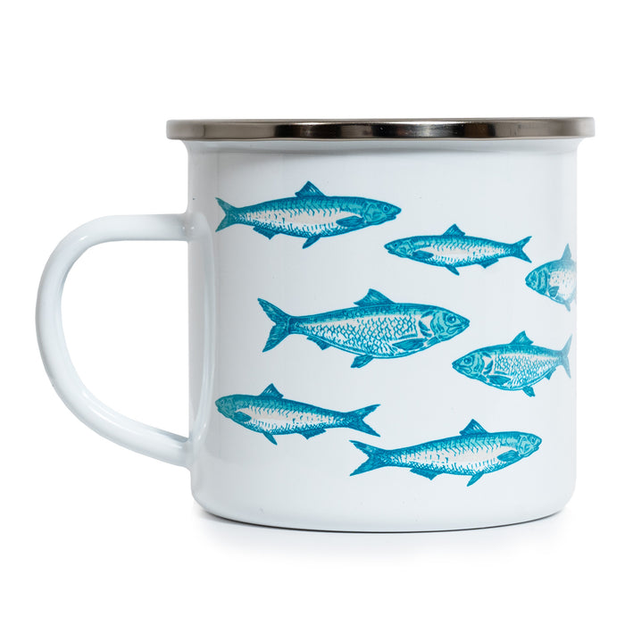 Fish Enamel Mug 12oz