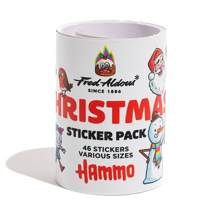 Fred Aldous X Hammo Christmas Sticker Pack