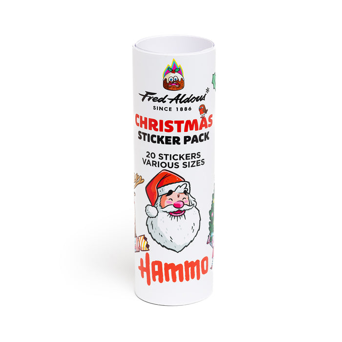 Fred Aldous X Hammo Christmas Sticker Pack Large