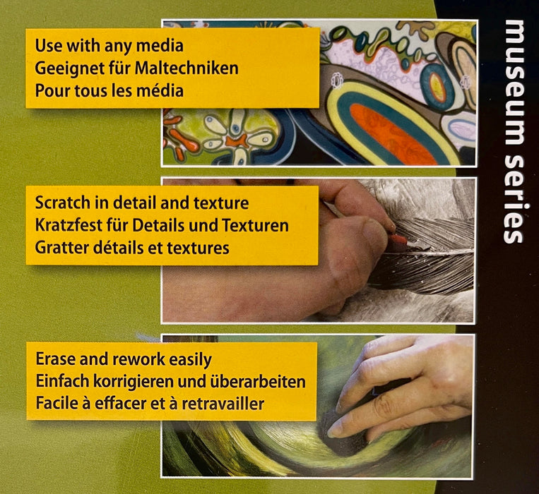 Claybord Multimedia Panel - Museum Series - 7/8" Profile