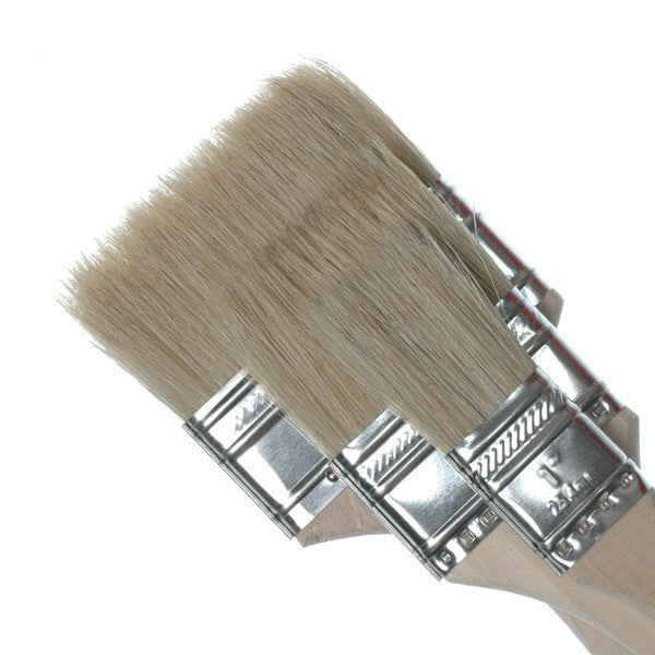 Royal Pure Bristle Brushes 3Pk