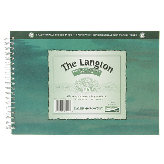 Langton Spiral Watercolour Pad Not