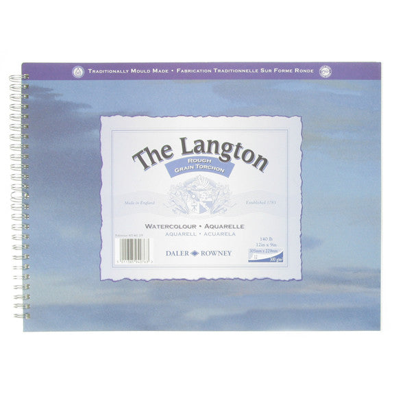 Langton Spiral Watercolour Pad Rough
