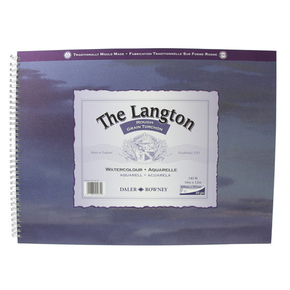 Langton Spiral Watercolour Pad Rough