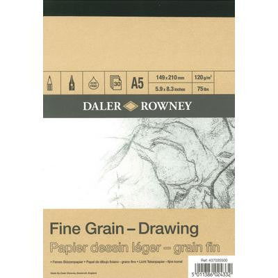 Daler Rowney Fine Grain Cartridge Pad A5 120g
