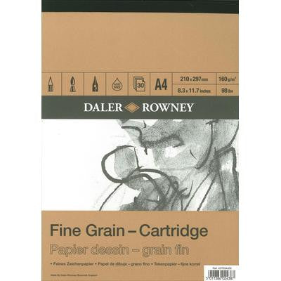 DR Fine Grain Cartridge Pad A4 160g