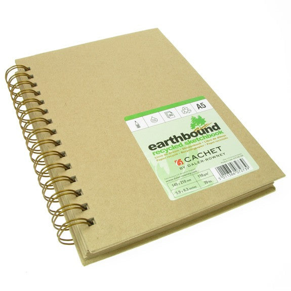 Daler Rowney Earthbound Recycled Sketchbook Wirebound