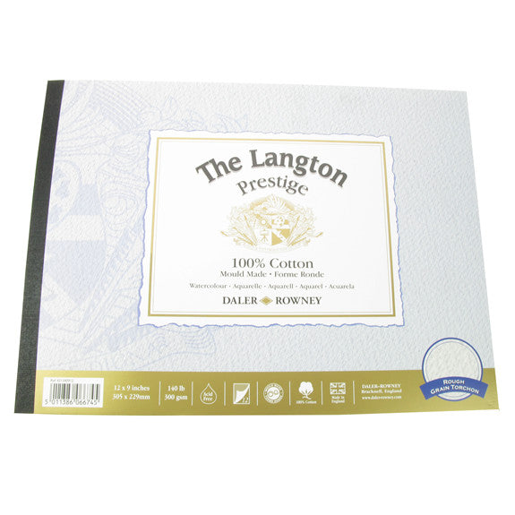 Langton Prestige Watercolour Pad Rough