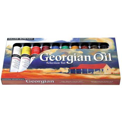 Daler Rowney Georgian Oil Colour Selection Set 10x 38ml