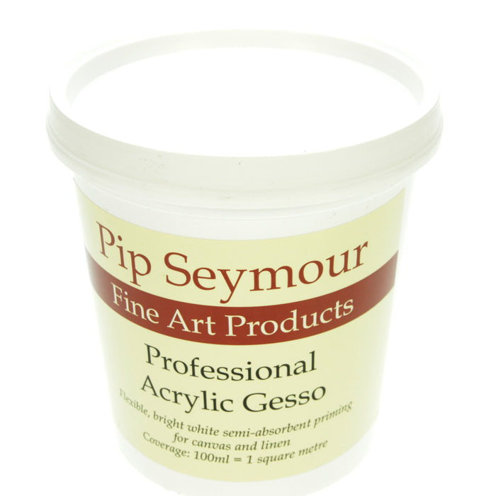 Pip Seymour - 1ltr - Professional Acrylic Gesso