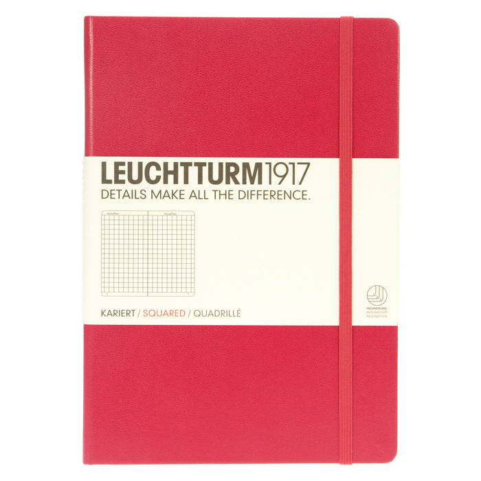 Leuchtturm 1917 Notebook Medium Squared Berry