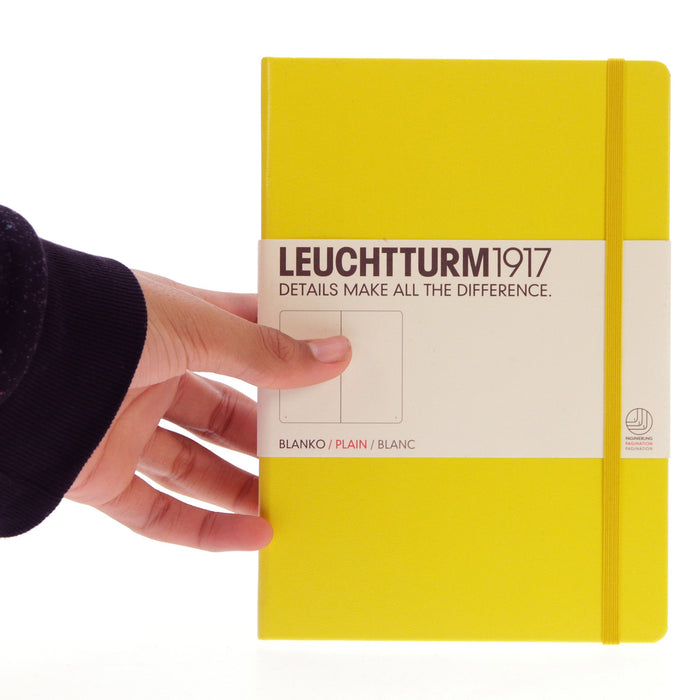 Leuchtturm 1917 Notebook Medium Plain Lemon