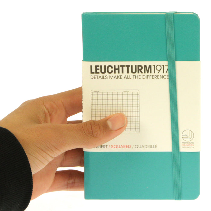 Leuchtturm 1917 Notebook Pocket Squared Emerald