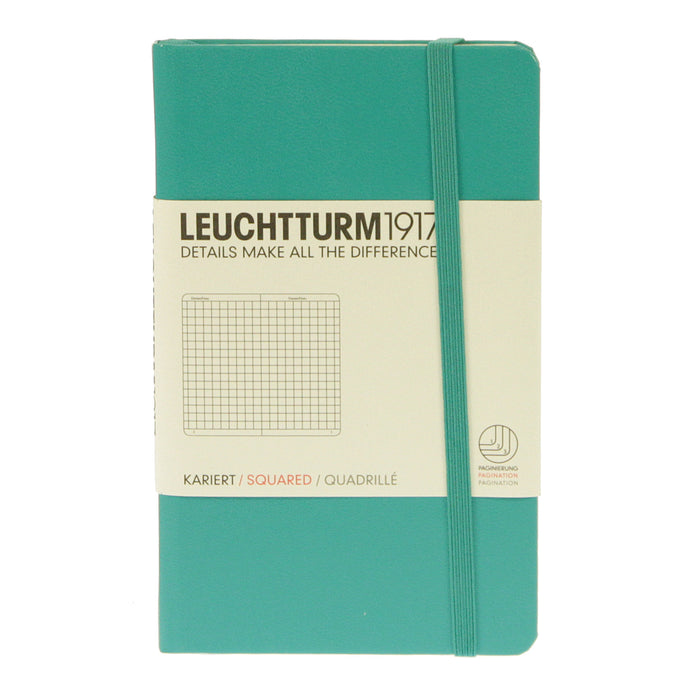 Leuchtturm 1917 Notebook Pocket Squared Emerald