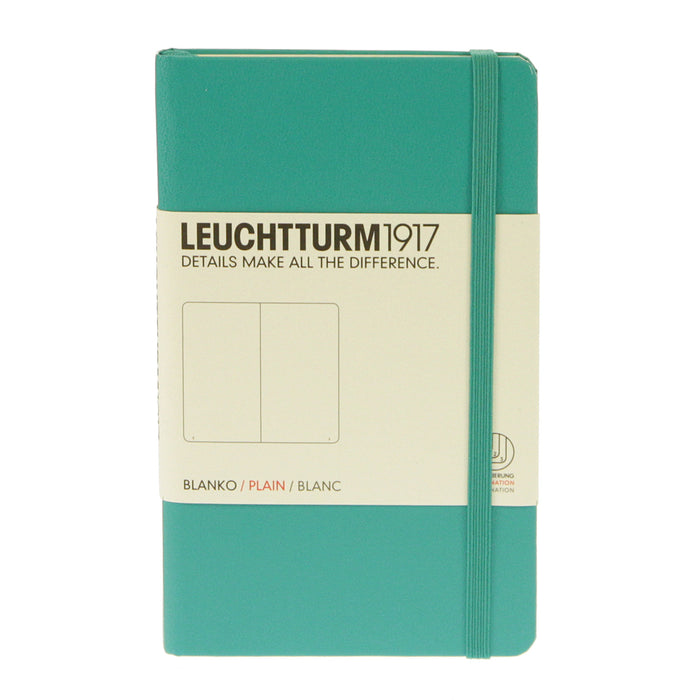 Leuchtturm 1917 Notebook Pocket Plain Emerald