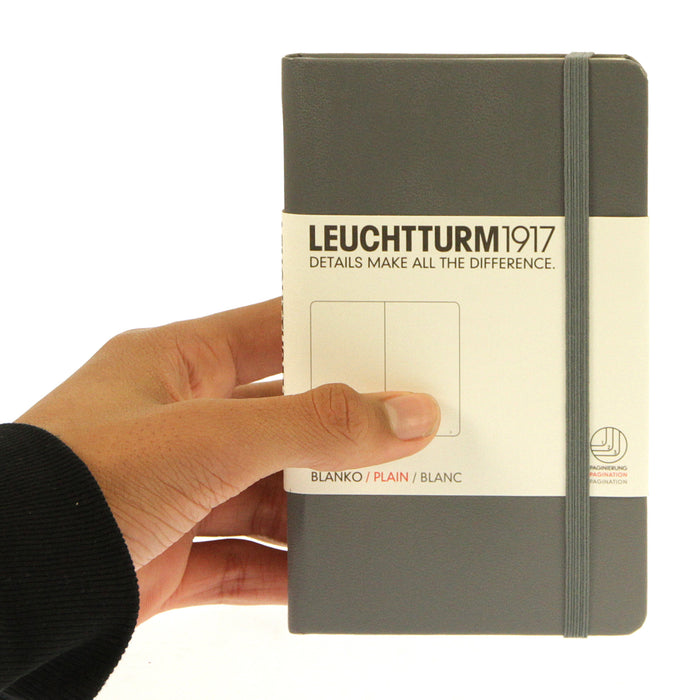 Leuchtturm 1917 Notebook Pocket Plain Anthracite