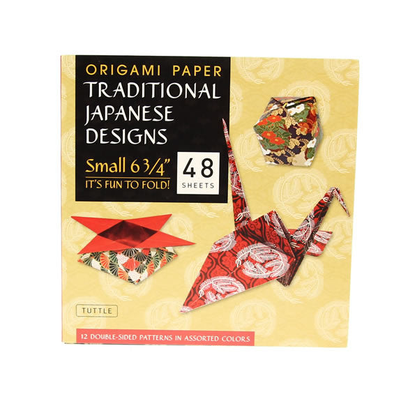 Origami Paper - Traditional Japanese Designs - Small