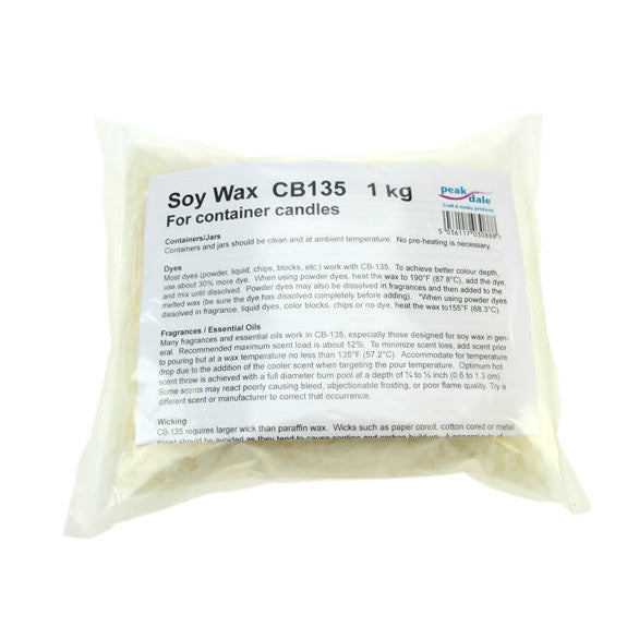 Soy Wax CB135 Container 1kg