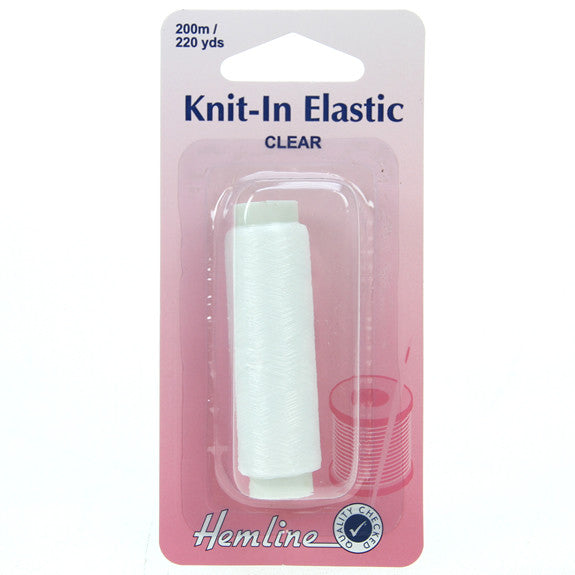 Hemline Knit-In Elastic 200m