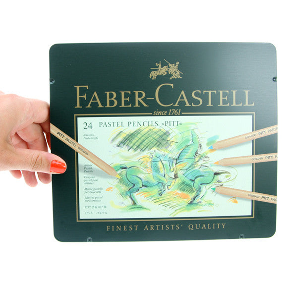 Faber Castell 24 Pastel Pencils "Pitt"