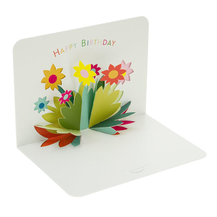 Form Folding Cards - Birthday Flowers