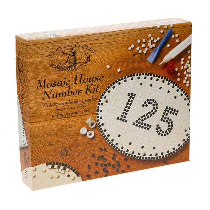 Mosaic House Number Kit