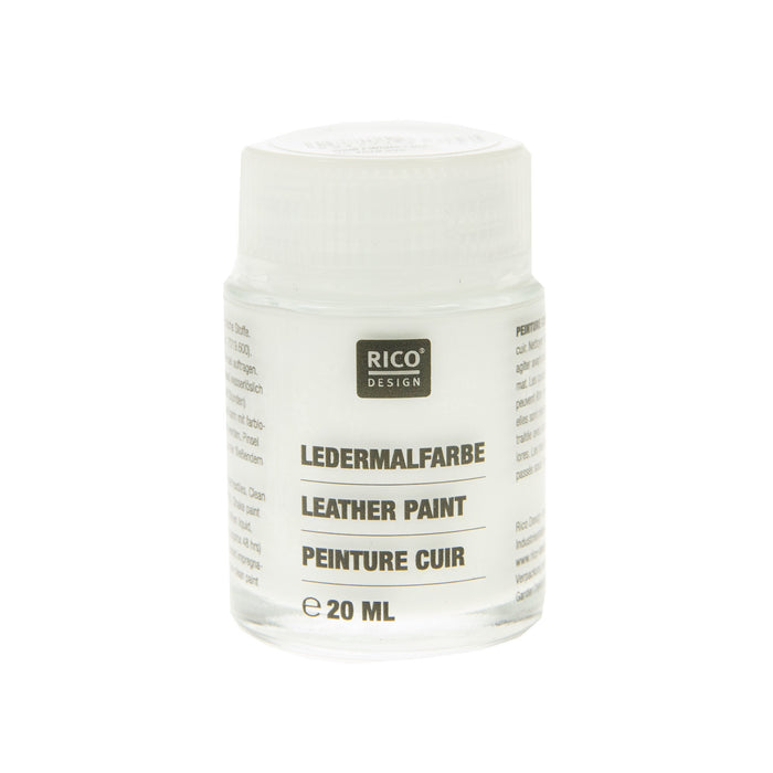 Leather Paint White 20ml