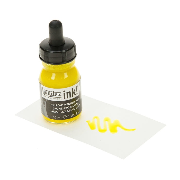 Liquitex Ink Yellow Medium Azo