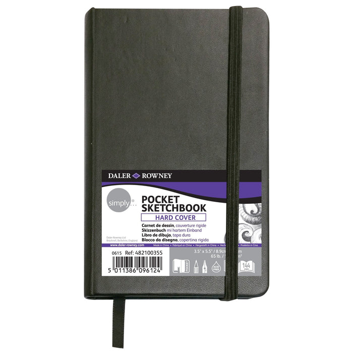 DR Simply Pocket Sketchbook Hard Cover