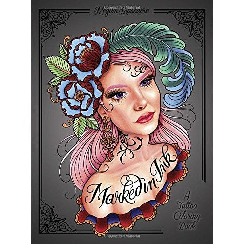 Marked In Ink Colouring Book