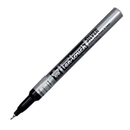 Silver Pen Touch Marker Extra Fine