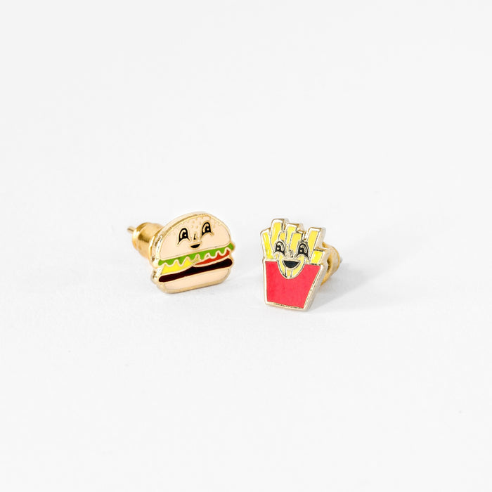 Yellow Owl Workshop - Burger & Fries Earrings