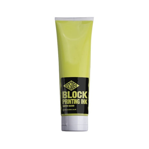 Essdee Block Printing Ink Fluorescent Yellow 300ml