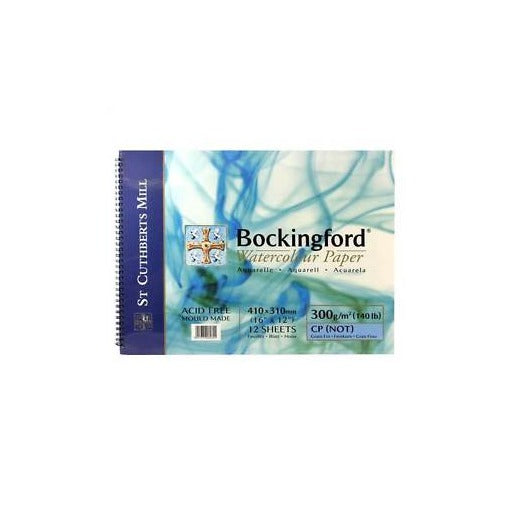 Bockingford Spiral Pad 16x12" 300gsm NOT/Cold Pressed