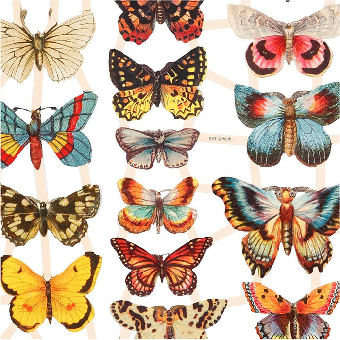 Vintage Die-Cuts Butterflies