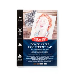 Derwent Toned Paper Assortment Pad A4