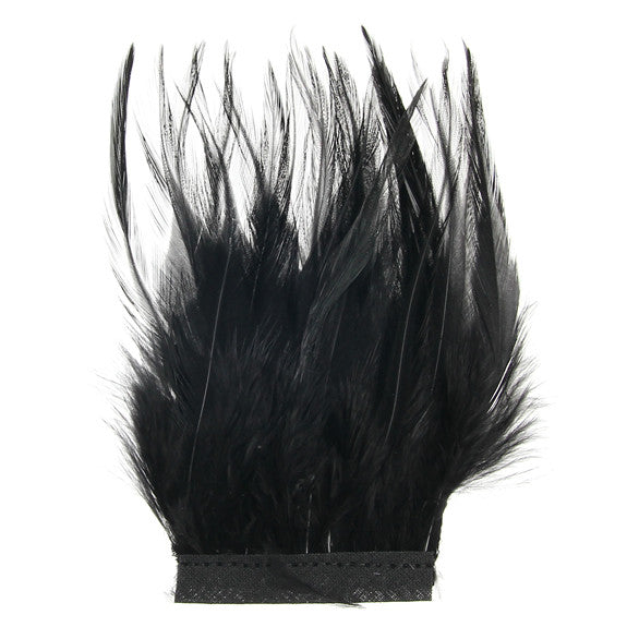 Feathers - Hackle Kreutz Fringe - Black