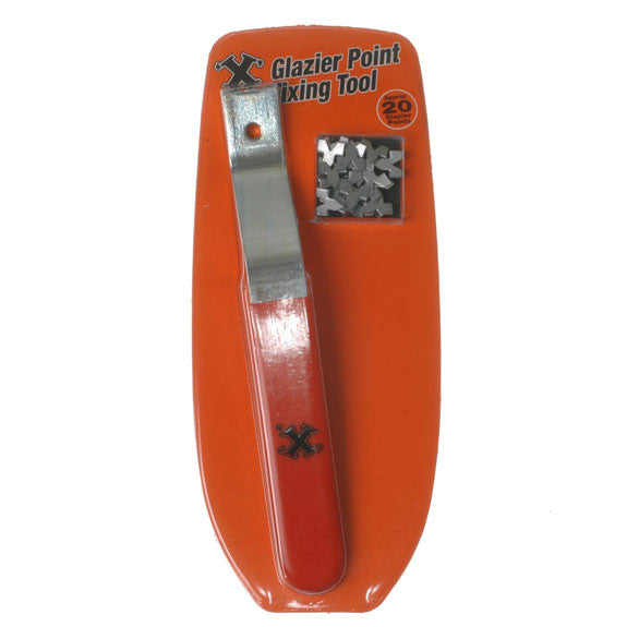Glazier Points Fixing Tool