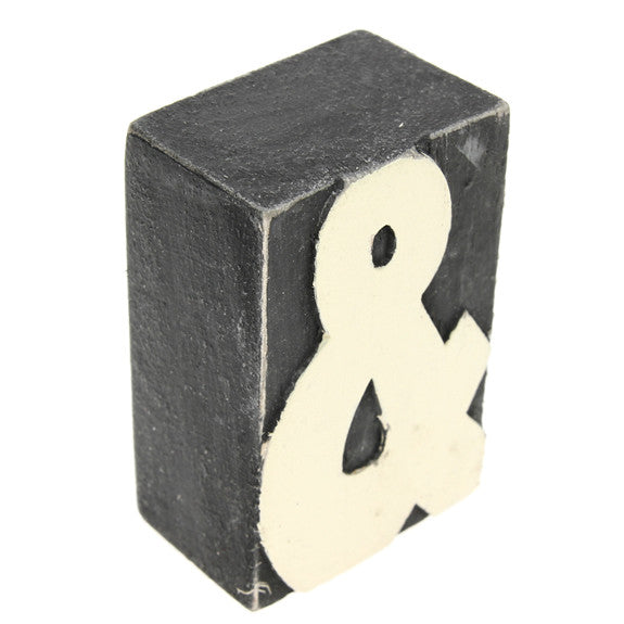 Block Letters & Numbers