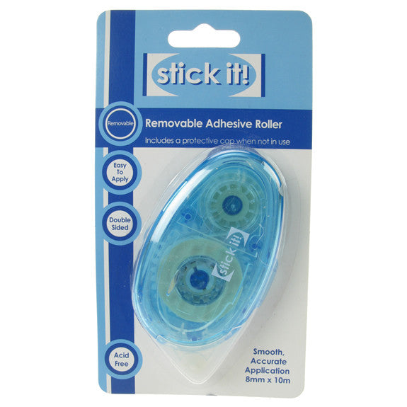 Stick it! Removeable Adhesive Roller (8Mm X 10M)