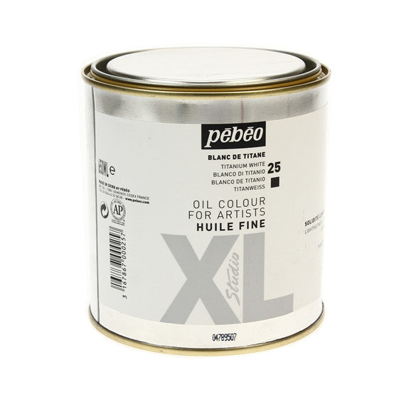 Pebeo Xl Oil Colour Titanium White 650ml