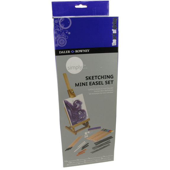 Daler Simply Sketch Mini Easel Set