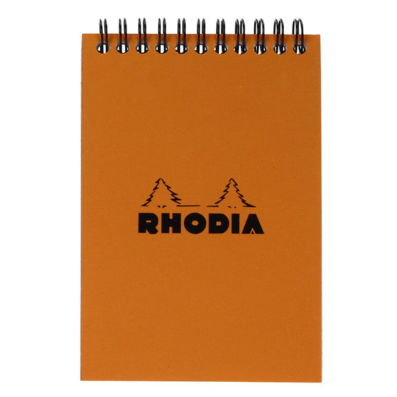 Rhodia Classic Wrbnd Pad 80 Detach. Sh. 10.5X14.8Cm Sq.5X5 13500C