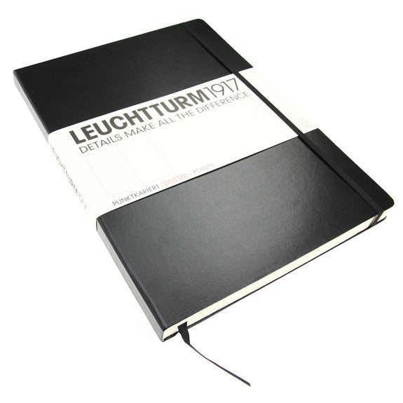 Leuchtturm 1917 Black Classic Master Notebook Dotted