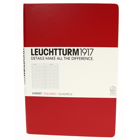 Leuchtturm 1917 Red Medium Notebook Squared