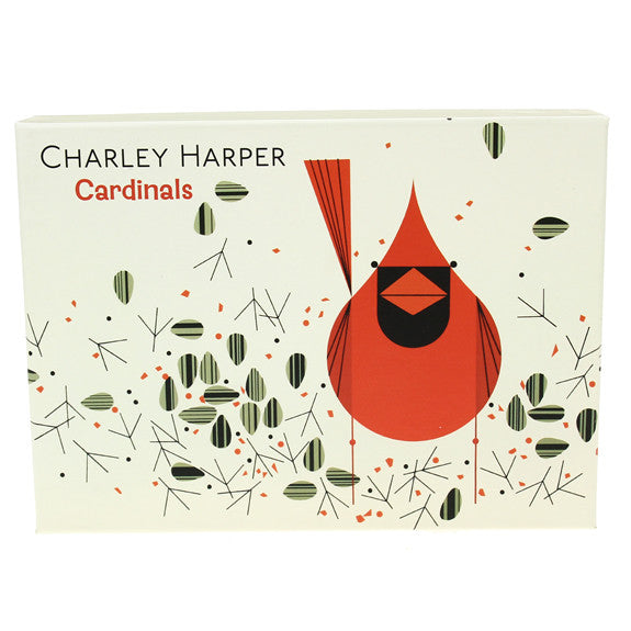 Charley Harper: Cardinals Boxed Notecards