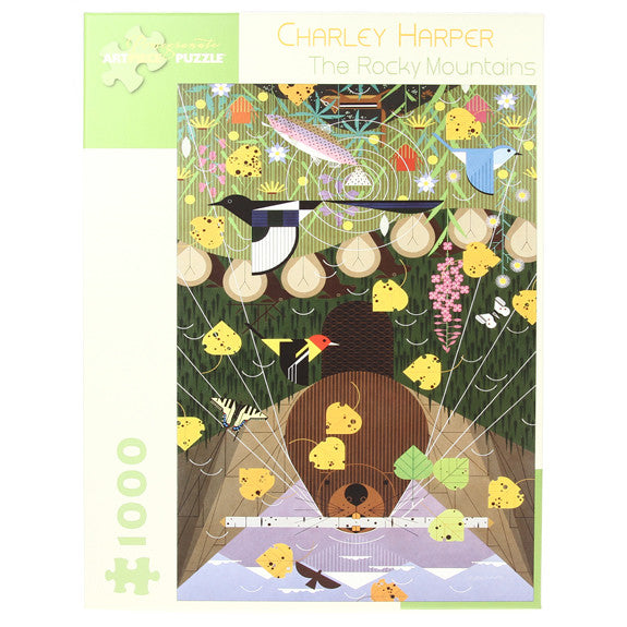 Charley Harper: The Rocky Mountain 1000 Piece Jigsaw Puzzle
