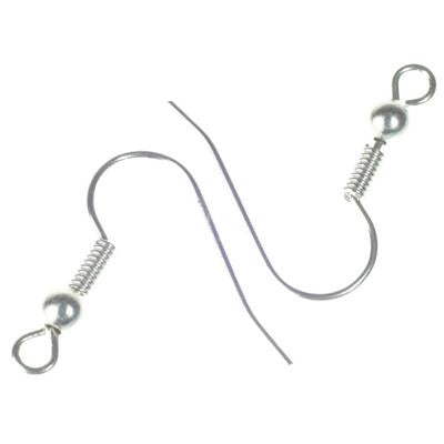 Ear Wires No90 S/P - 12 Pairs